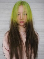 ラシク(RASHIKU)&nbsp;2トーン/ライムブラウンカラー