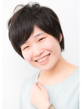 ブロッサム 東中野店 大人可愛い/20代30代40代/黒髪/前下がり/小顔/ボブ/丸みショート