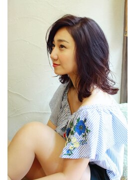 トヌコア ルア 下北沢店(TONUKOA RUA) 【TonukoaRua】切りっぱなし感が作るナチュラルな外巻き☆