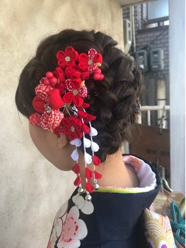 ピュール ラフォレ(Pur laforet) 編み込みセットアップ