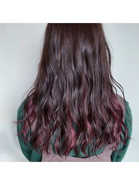 シャンプー 本店(SHAMPOO) ピンクインナーカラー