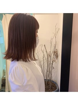 ルタ(LuTa by siesta&LiCO) LuTa☆吉祥寺 オレンジベージュ×外ハネロブ