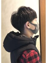 スーパーカットトリイマエショップ(SUPER CUT TORIIMAE SHOP)&nbsp;メンズ　刈り上げ　マッシュヘアー