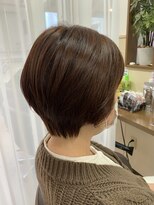 コアフィールフィス(COIFFURE fils)&nbsp;《見附　今町》大人ショートヘア　ノンジアミンカラー