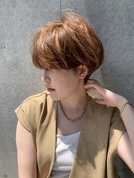 ビヨウシツ ポスタ オレンジュふわふわマッシュ　正木ゆかり