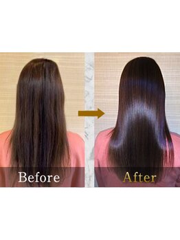【独自の技術】髪質改善UPTOGLOSSを中心にAujua/TOKIOトリートメント等、あなたに合ったヘアケアをご提案。