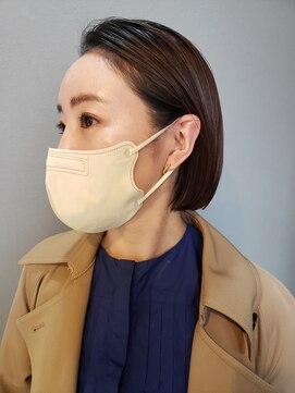 ペネロープ(Penelope) 【新宿penelope】大人かわいい ぱつっとミニボブ!遠藤至