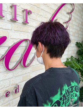 コアフィールドマサコ 北島店 ディープヴァイオレットカラー