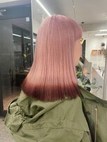 ナル(nalu.) 裾カラー / デザインカラー / ピンクカラー