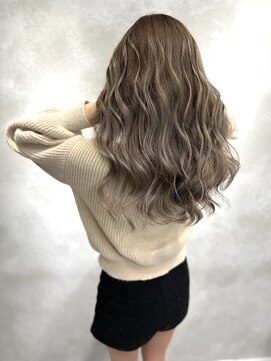 アルマバイロサ(ALMA by ROSA) 透明感☆グレージュカラー×シールエクステ 担当SE-YA