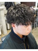 波巻きマッシュパーマ!