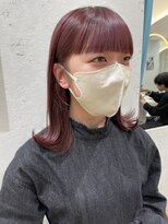 ロンドシエル 横浜(Lond ciel)&nbsp;◇ワイドバング/ミディアム/韓国/ブリーチ/暖色カラー【石垣】