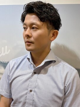 ラパンセ ブルー(LA PENSEE BLEU) 【LA　PENSEE】爽やかツーブロックビジネスアップバング