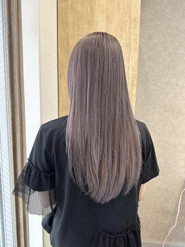 リベストバイジェービー 稲毛(li best. byjb) ピンクベージュ/インナーグレージュ/マチルダボブ/前髪【稲毛】