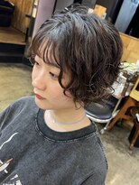 マノ 千歳烏山(MaNO) 〈aya〉ウルフパーマ/ショートパーマ/くびれヘア/髪質改善