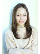 ヘアーメイク リアン 城陽店(Hair Make REAN) ミディアムレイヤー　ストレートヘア