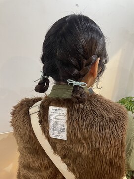 ヒカリス 中崎店(HIKARIS) 透明感カラー×アレンジ