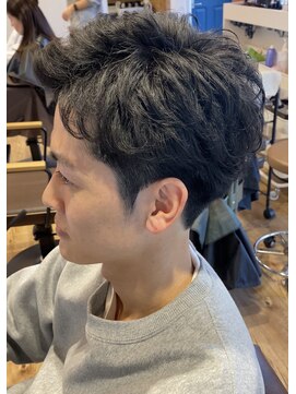 アメラボ 平針店(AmeLab) 【毛先だけパーマ】ニュアンスパーマ 毛流れデザイン 平針駅