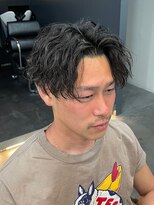 バース バイ ハピネス(BIRTH by happiness)&nbsp;ツイストスパイラルパーマ　センターパート