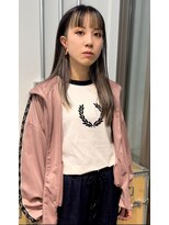 ナゲット(NUGGET)&nbsp;ハイライト×ストレートミディ＊