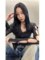 リリー(Lilley)&nbsp;松岡宏海スタイル/当日予約/天神韓国/チョコレート/前髪カット