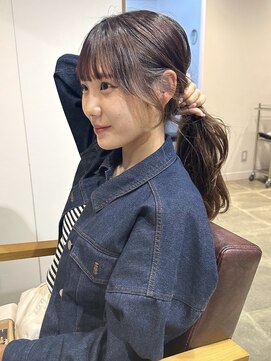 ハイフ(haif) 【haif】顔周りカット