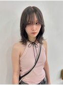 暗髪オリーブ