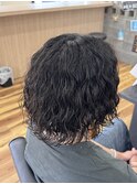マンバン×波巻きパーマ