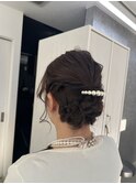 お呼ばれヘアセット