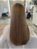 髪質改善ストレート