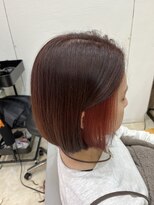 エヌ 北千住(N)&nbsp;インナーカラー　レッド