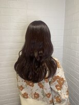 ヘアースペースブルーム プリュス 石橋店(HAIR SPACE BLOOM plus) ピンクブラウン/ブリーチ無しカラー/艶髪