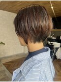 似合わせカット ショートボブ