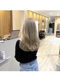 ハイトーン×外国人風カラー×ミルクティーベージュ×ブランド