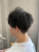 シエルバイアジュテ(Ciel by ajouter)&nbsp;ラフな質感が魅力のマッシュパーマスタイル