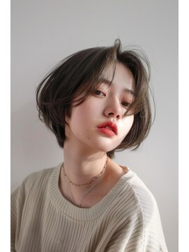 ラナ 新宿(lana) ボブ/ショート/似合わせ/ブラウン/【lana hair新宿】