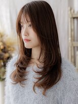 カバーヘア ブリス 戸田公園西口店(COVER HAIR bliss) 大人可愛いモテ髪韓国風ロングレイヤーTc2戸田公園20代30代40代