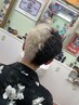 カット＋ホワイトブリーチ＋トリートメント＋シェービング
