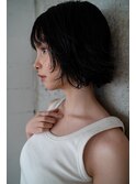 【ボブ】レイヤーカット×顔周りレイヤー