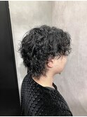 スパイラルパーマ