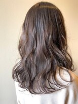 ワークス 下北沢(WORKS) ハイライト ハイライトカラー グレージュ ベージュモテ髪