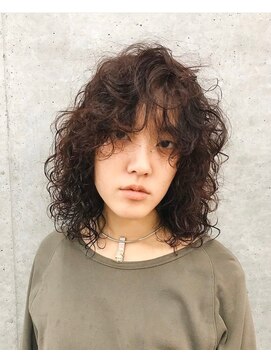 キーチェ 梅田中崎町(keych) レイヤーカット/ウェーブミディアム[中崎町/梅田駅］