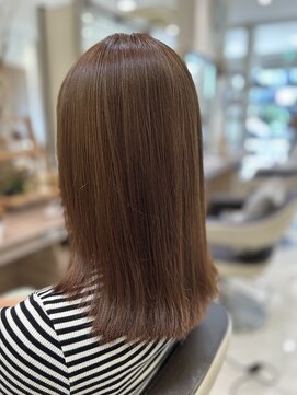 アッシュ 戸田公園店(Ash) 黒染めからのミルクティーカラー