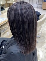 シャルムバイケンジ(Charm.by KENJE)&nbsp;暗めカラーグランマッシュデザインカラー髪質改善20代30代有楽町