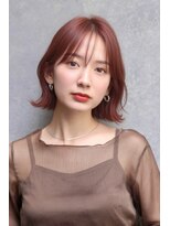 キサイ バズ(kisai BUZZ)&nbsp;ピンクブラウン/レイヤーボブ/中目黒kisai BUZZ 西川