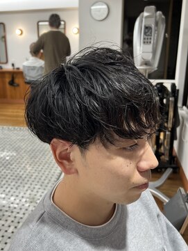 ザデイトウキョウ 表参道 青山(THE DAY TOKYO) MEN'S HAIR/ニュアンスパーマ/マッシュショート/表参道駅