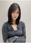 ◎品よく見えるミディアムヘア