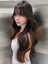 アイヴァン(AIVAN)&nbsp;レイヤーカット/顔周りカット/グレージュ  lll