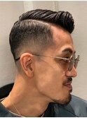 仙台　サイドパート　フェード　バーバー