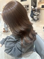 ベル サウス(BHEL south) レイヤーカット顔周り/ベージュカラー/津/久居